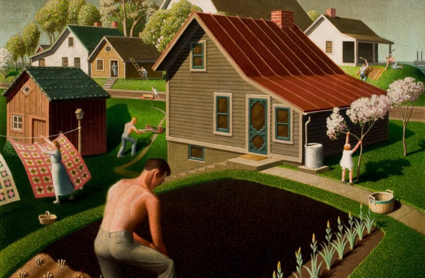 Grant Wood: Artist, Regionalist, and a Queer Midwestern Figure